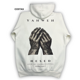 Moletom Canguru Com Capuz Off White Yahweh Hesed