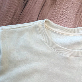 Moletom Off White Aplique Camaleão Yeshua