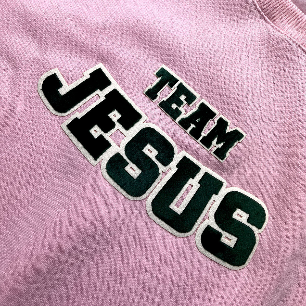 Moletom Rosa Team Jesus