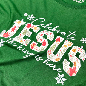 Camiseta Masculina Verde Celebrate Jesus