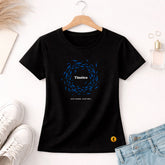 Camiseta Feminina Preta Timóteo Eles Podem, Você Não.
