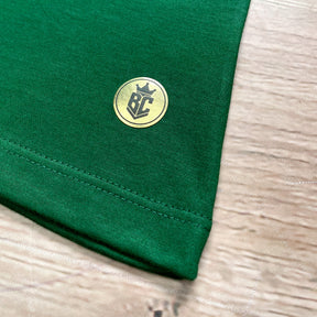 Camiseta Feminina Verde O Amor é o Presente Dourado