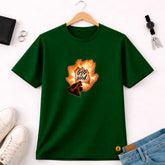 Camiseta Masculina Verde Good is Good Fogo