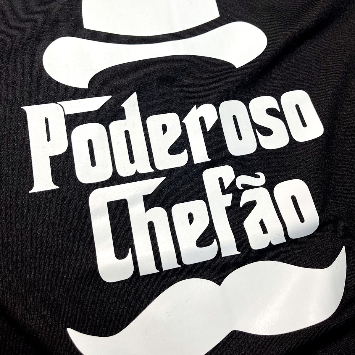 Kit Pai e Filho Preto Poderoso Chefão Poderoso Chefinho