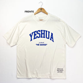 Oversized Off White Yeshua He Saves