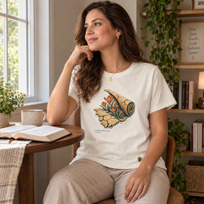 Camiseta Feminina Off White O deserto florescerá