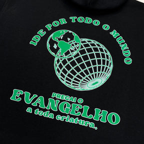 Moletom Canguru Com Capuz Preto Ide Por Todo Mundo