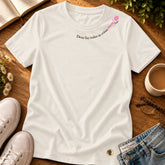 Camiseta Feminina Off White Deus Faz Todas as Coisas Novas!