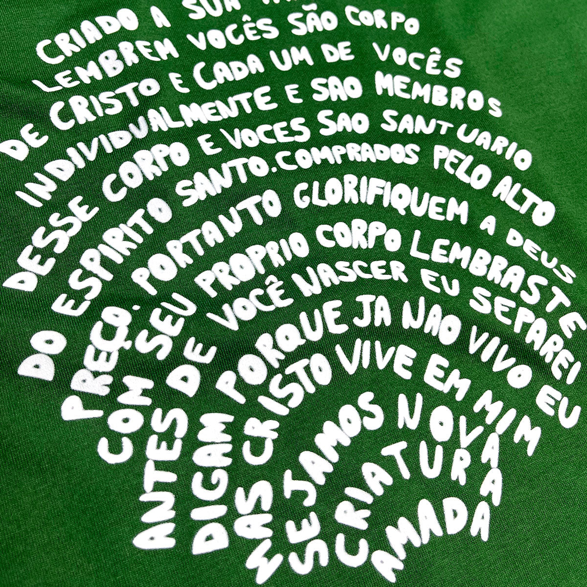Camiseta Masculina Verde Digital Filho De Deus