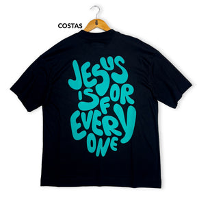 Oversized Preta Full Jesus Is For Every One