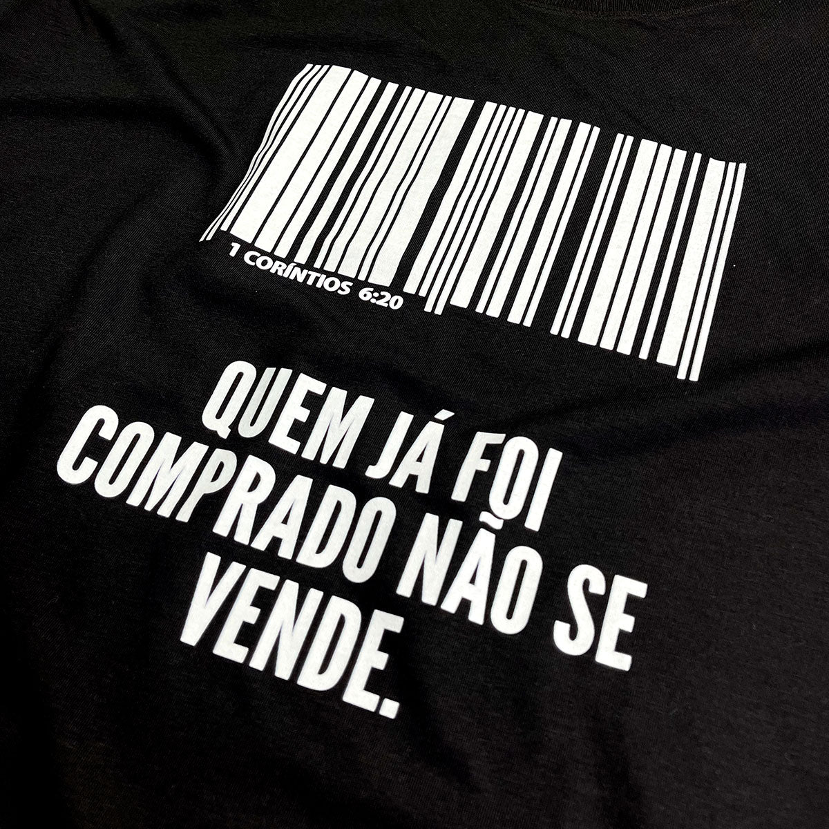 Camiseta Masculina Preta Quem Já Foi Comprado Não Se Vende