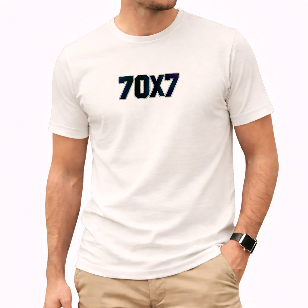 Camiseta Masculina Off White 70x7 Aplique