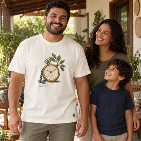 Camiseta Masculina Off White Tudo tem seu tempo