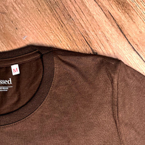 Camiseta Feminina Marrom Preciosa & Virtuosa