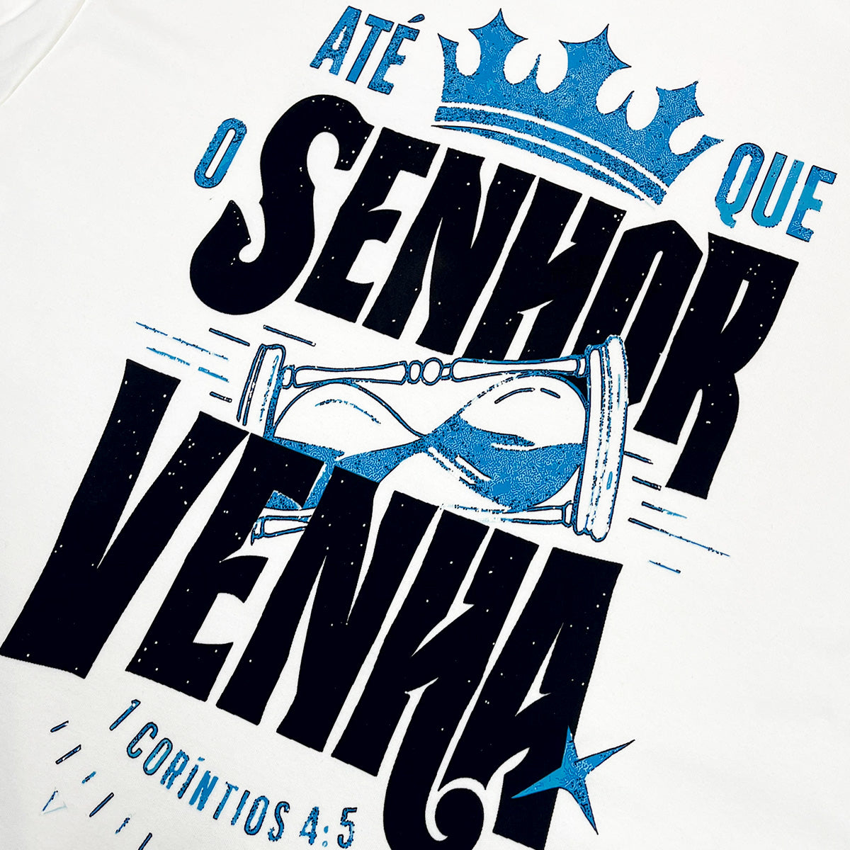 Oversized Off White Full Até que o Senhor Venha