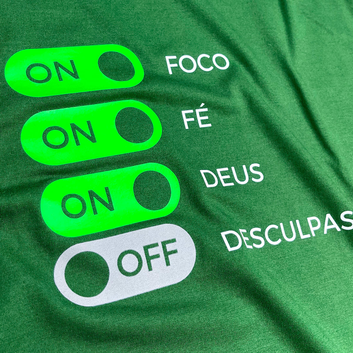 Camiseta Masculina Verde On Of