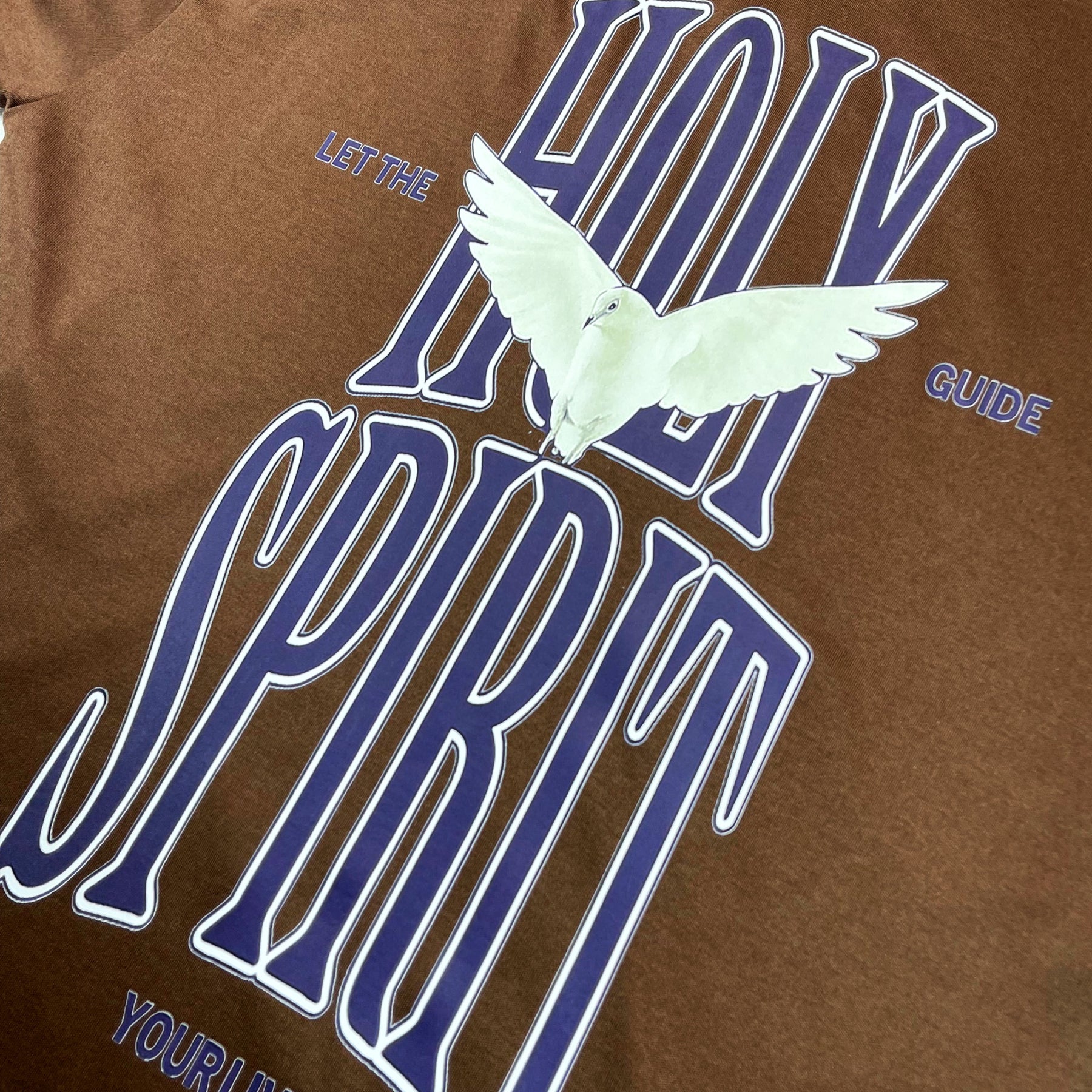 Oversized Marrom Full Holy Spirit