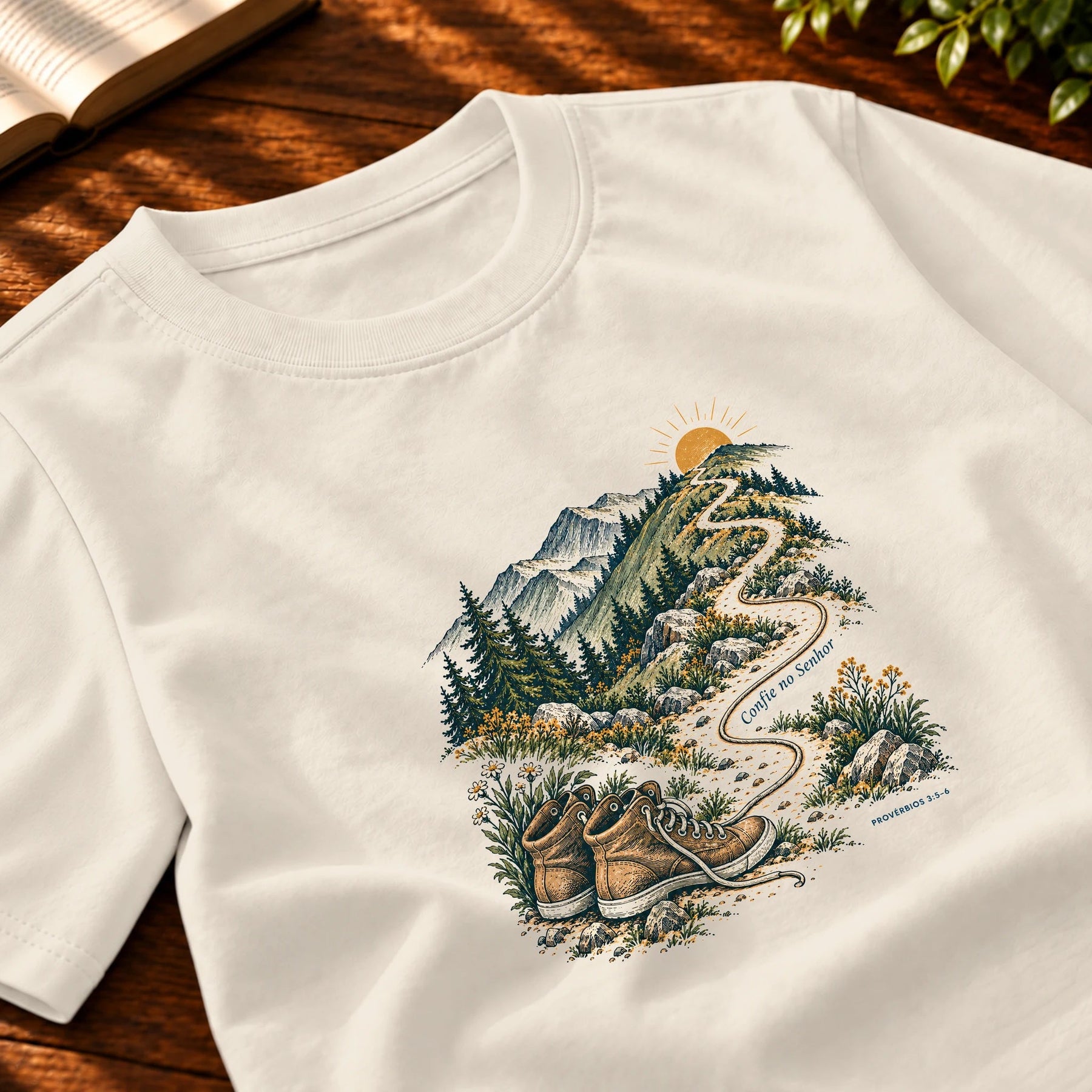 Camiseta Masculina Off White Confie no Senhor