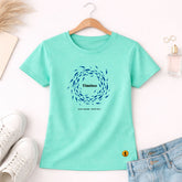 Camiseta Feminina Verde Menta Timóteo Eles Podem, Você Não. 
