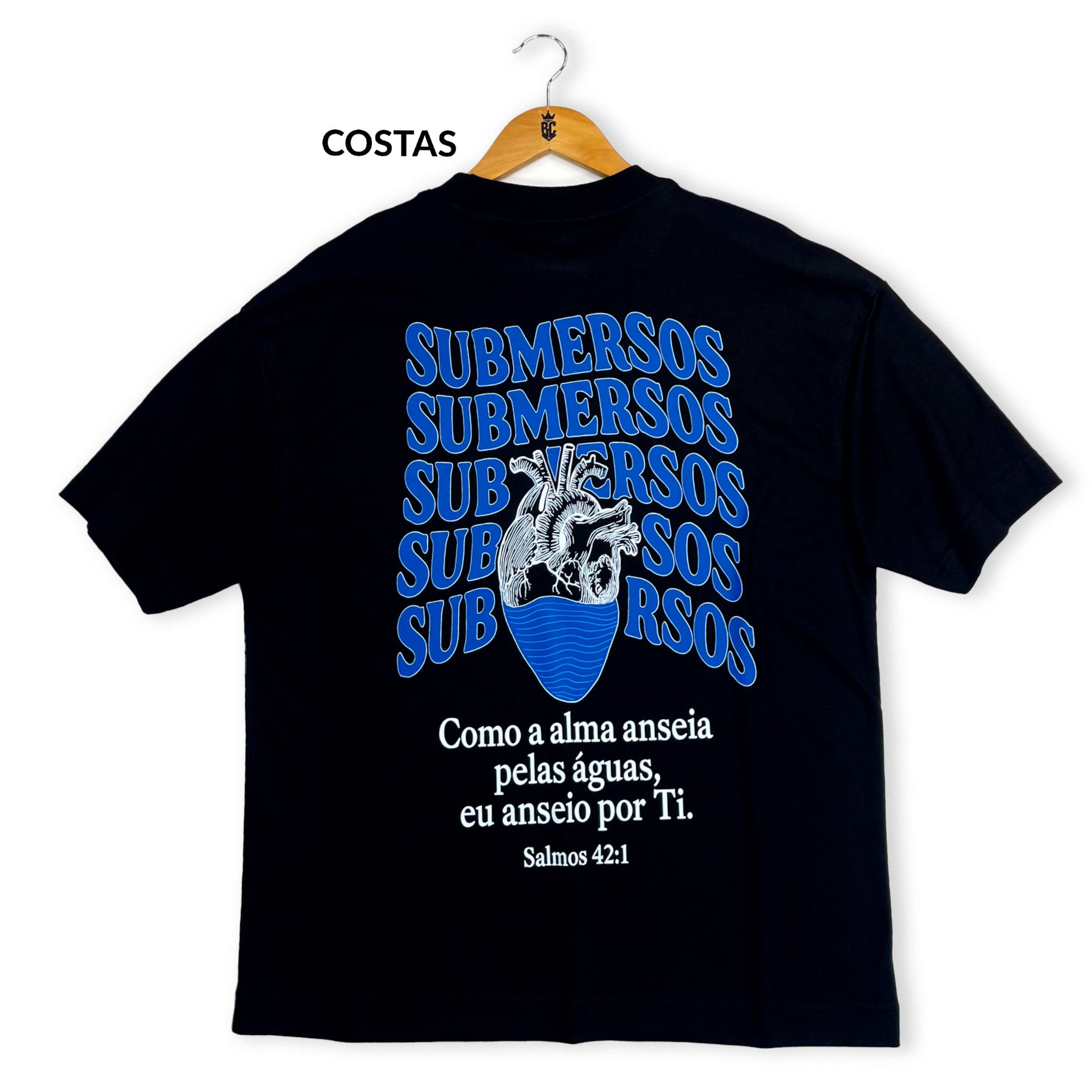 Oversized Preta Full Submersos