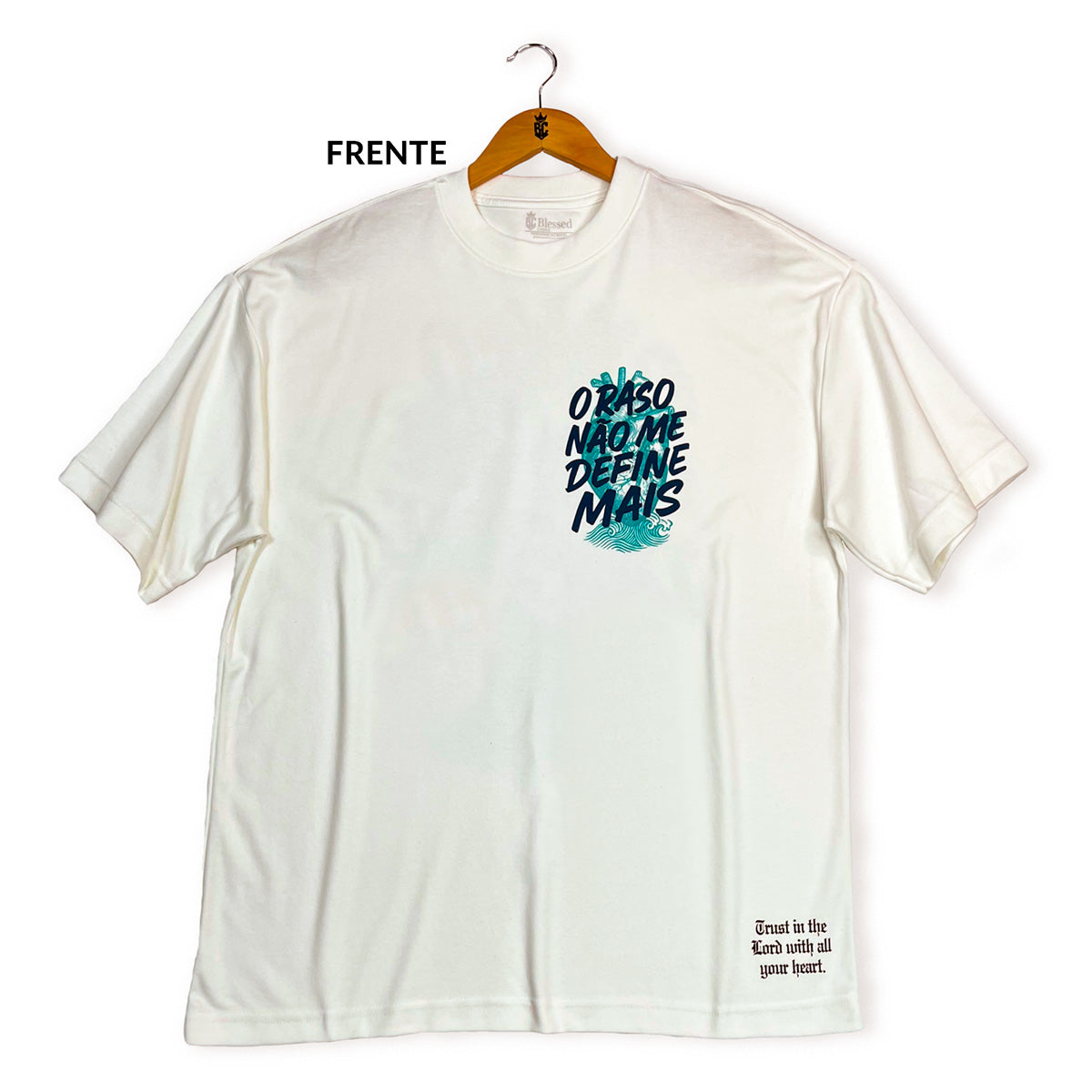 Oversized Off White O Raso Não Me Define Mais