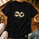Camiseta Feminina Preta Amor sem medida