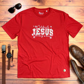 Camiseta Masculina Vermelha Celebrate Jesus