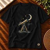 Camiseta Masculina Preta Os céus declaram Sua glória