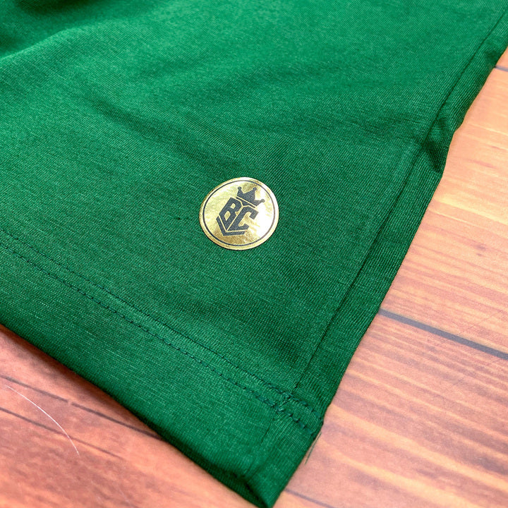 Camiseta Masculina Verde Cristo vive em mim