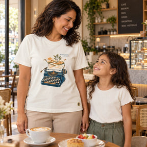 Camiseta Feminina Off White Tudo se fez novo