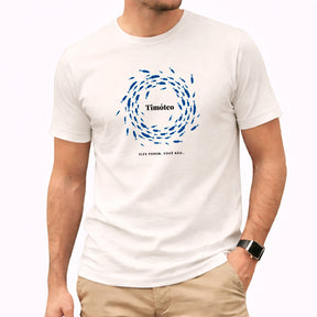 Camiseta Masculina Off White Timóteo Eles Podem, Você Não.