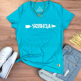 Camiseta Feminina Turquesa Yeshua