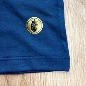 T-Shirt Infantil Azul Ele Faz Morada Em Mim!