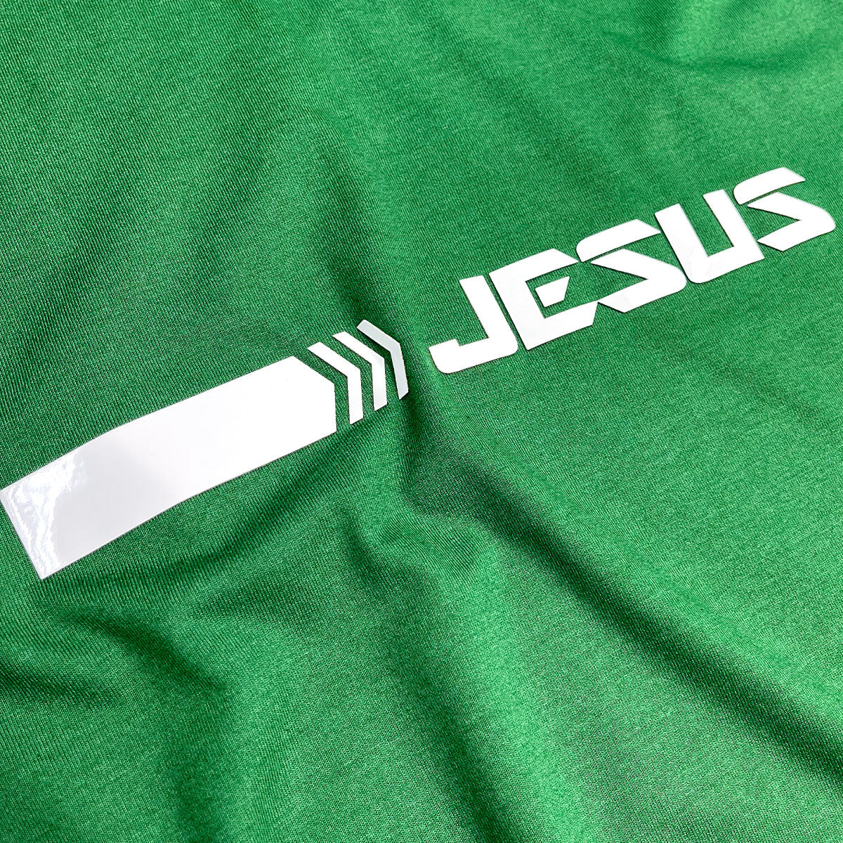 Camiseta Masculina Verde Direção Jesus
