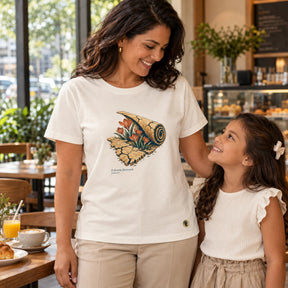 Camiseta Feminina Off White O deserto florescerá