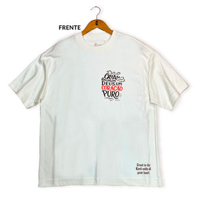 Oversized Off White Full Cria Em Mim Deus Um Coração Puro