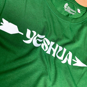 Camiseta Feminina Verde Yeshua Flecha