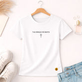 Camiseta Feminina Baranca Tua Graça Me Basta