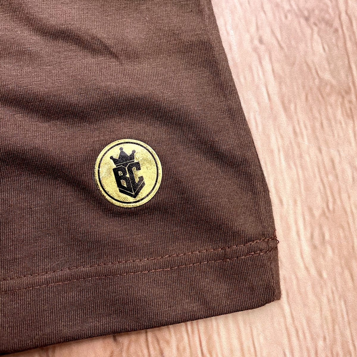 T-Shirt Infantil Marrom Ele Faz Morada Em Mim!
