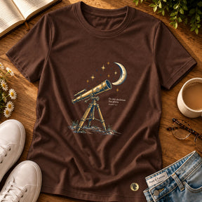 Camiseta Feminina Marrom Os céus declaram Sua glória