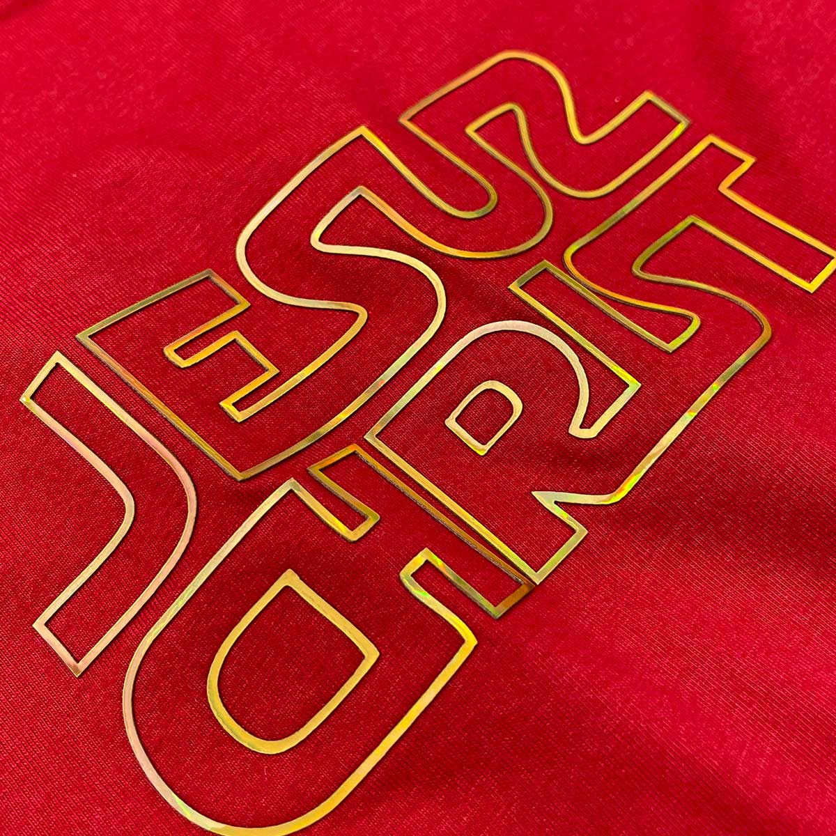 T-Shirt Infantil Vermelha Christ Star