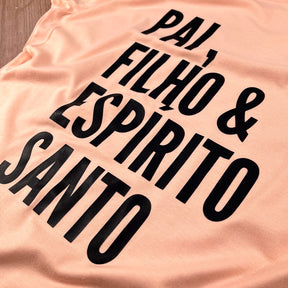 Camiseta Feminina Salmão Pai, Filho & Espírito Santo