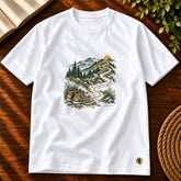 Camiseta Masculina Branca Confie no Senhor