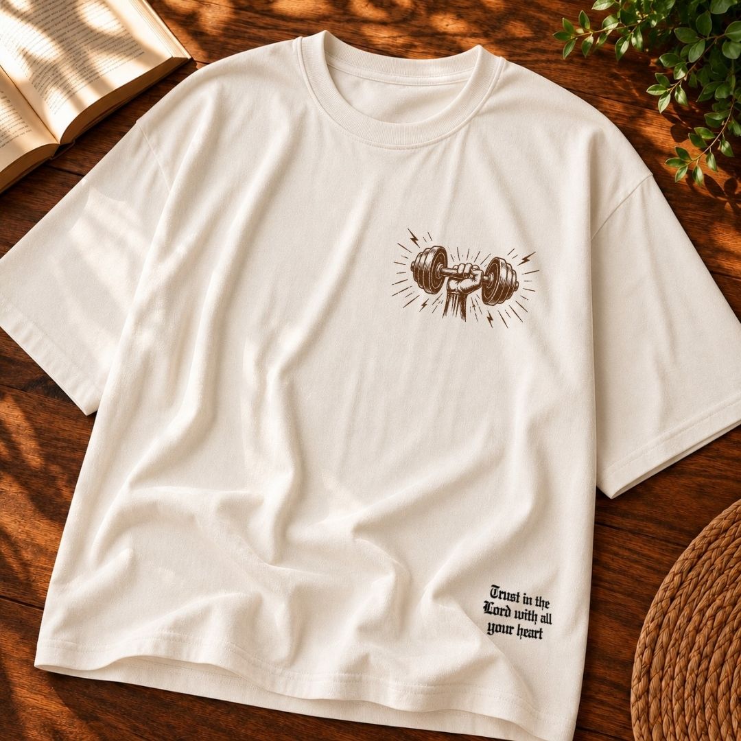 Oversized Off White Alegria do Senhor