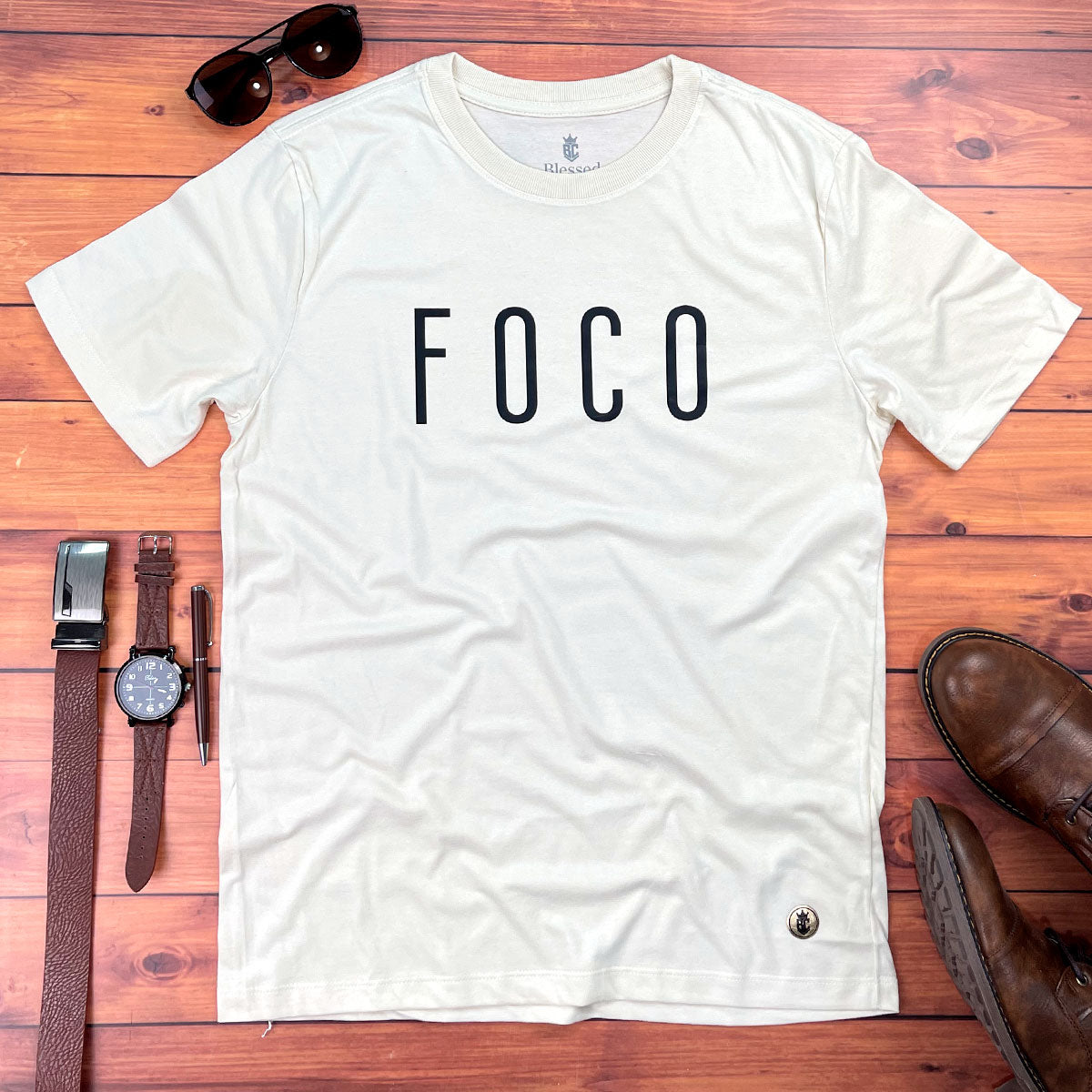 Camiseta Masculina Off White Foco