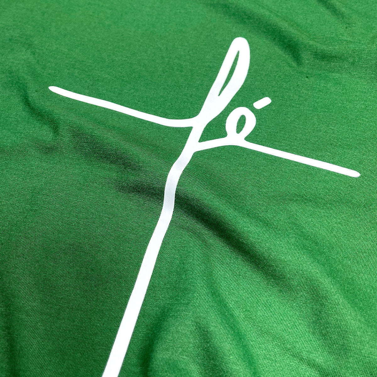 Camiseta Feminina Verde Fé