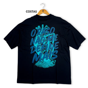 Oversized Preta Full O Raso Não Me Define Mais