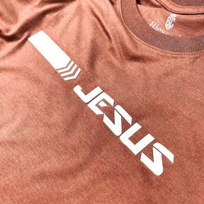 Camiseta Masculina Marrom Direção Jesus