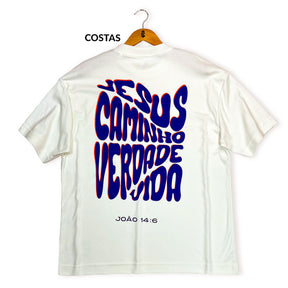 Oversized Off White Full Jesus Caminho Verdade