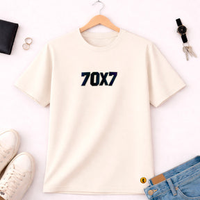 Camiseta Masculina Off White 70x7 Aplique